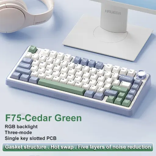 AULA F75 Cedar Green